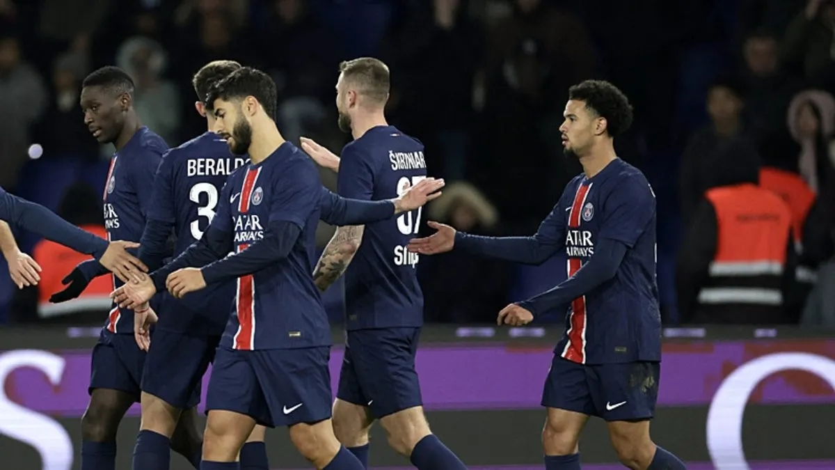 Paris Saint-Germain 3 golle kazandı!