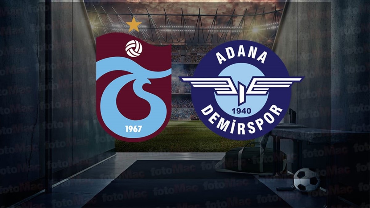 Trabzonspor – Adana Demirspor maçı ne zaman, saat kaçta ve hangi kanalda canlı yayınlanacak? | Trendyol Süper Lig – Son dakika Süper Lig haberleri