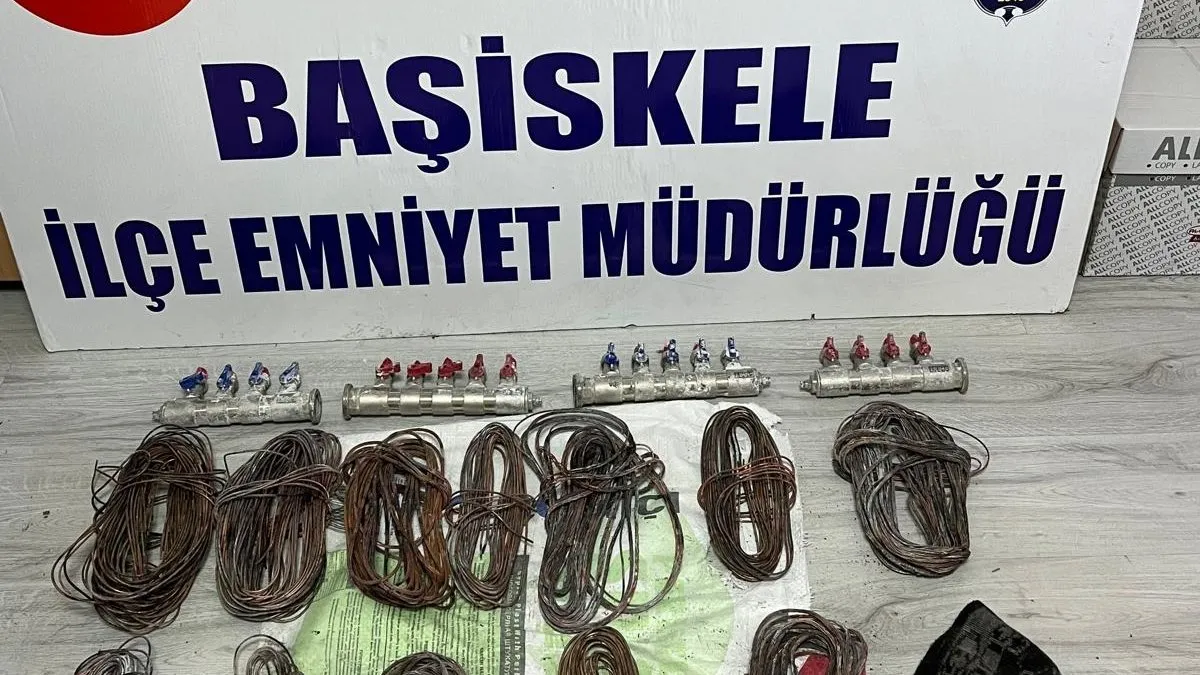 175 bin TL’lik inşaat malzemesi ile suçüstü yakalandı!