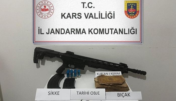 Kars’ta tarihi eser kaçakçılığı: 1 kişi gözaltında