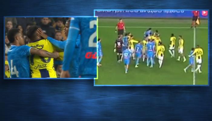 Fenerbahçe – Zenit maçında gergin anlar! Kadıköy’de saha içi bir anda karıştı