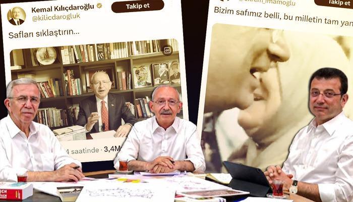 CHP’de ‘safımız belli’ krizi mi çıktı? Kılıçdaroğlu’na Yavaş’tan destek geldi, İmamoğlu’nun mesajı olay oldu