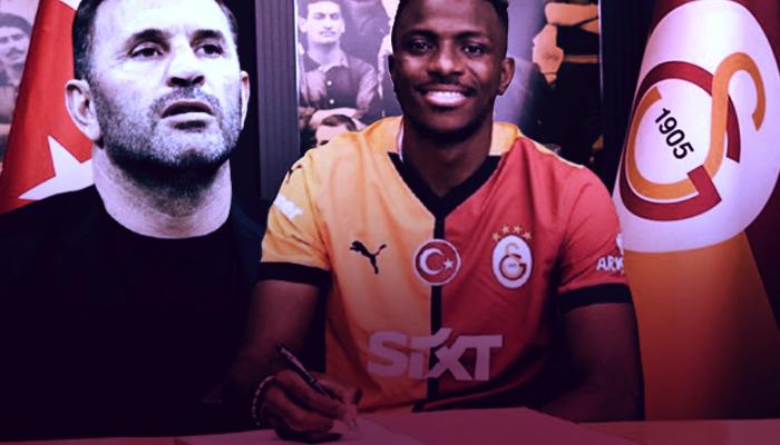 Victor Osimhen nasıl alındı? Okan Buruk canlı yayında tek tek anlattı! ”Normalde adamı döverler ama…”