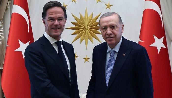 Cumhurbaşkanı Erdoğan, Rutte’yi kabul etti