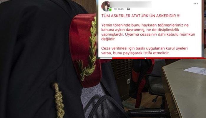 Teğmenlerle ilgili de paylaşım yapmıştı! HSK o savcıyı açığa aldı