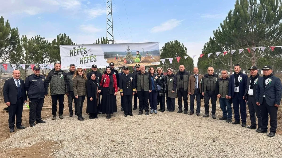 23 bin 500 fidan toprakla buluşturuldu