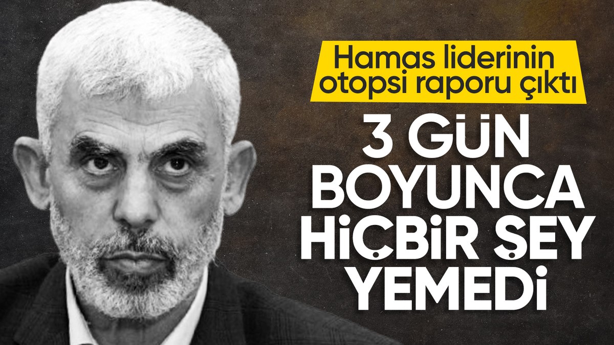 3 gün boyunca hiçbir şey yemedi