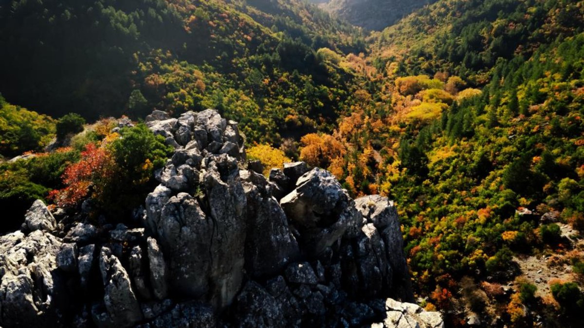 Manisa Spil Dağı’nda sonbahar