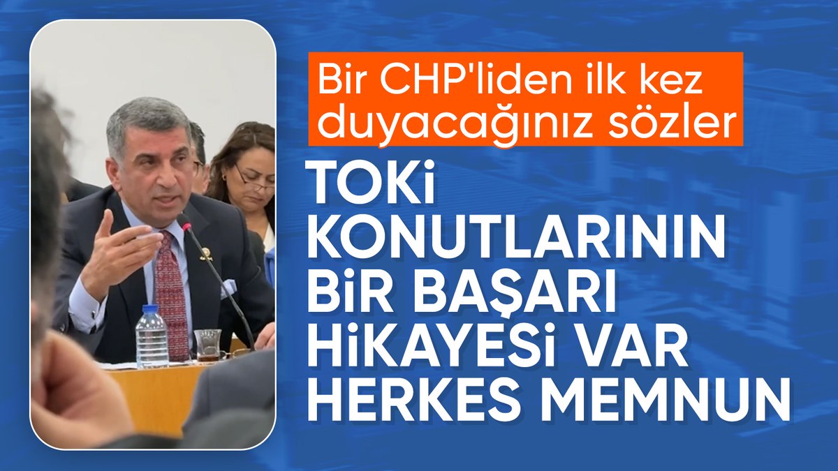 CHP’li Gürsel Erol’dan Murat Kurum’a deprem konutları övgüsü