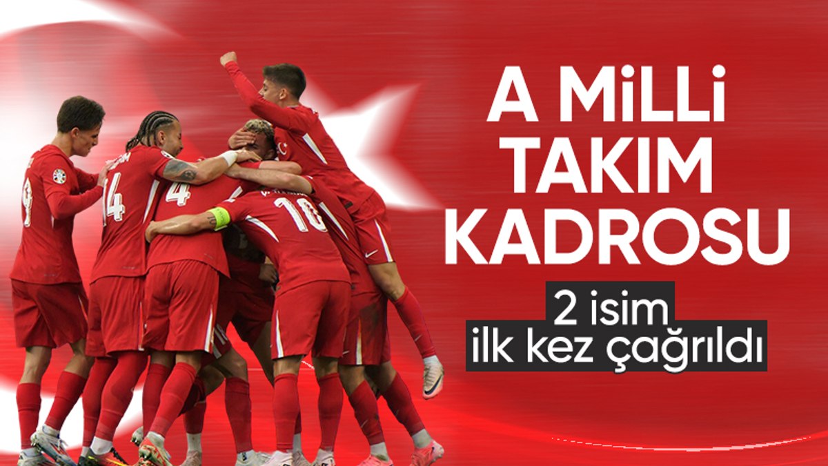 A Milli Takım’ın aday kadrosu açıklandı