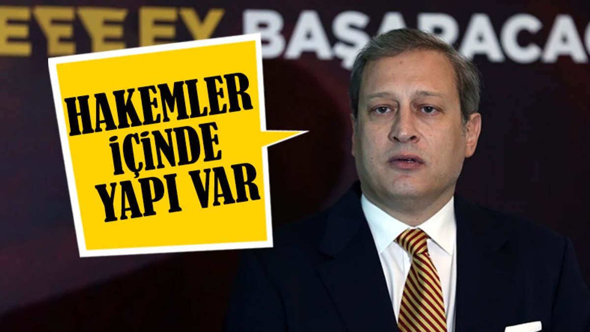 Hakemler içinde bir yapı olduğuna inanıyorum