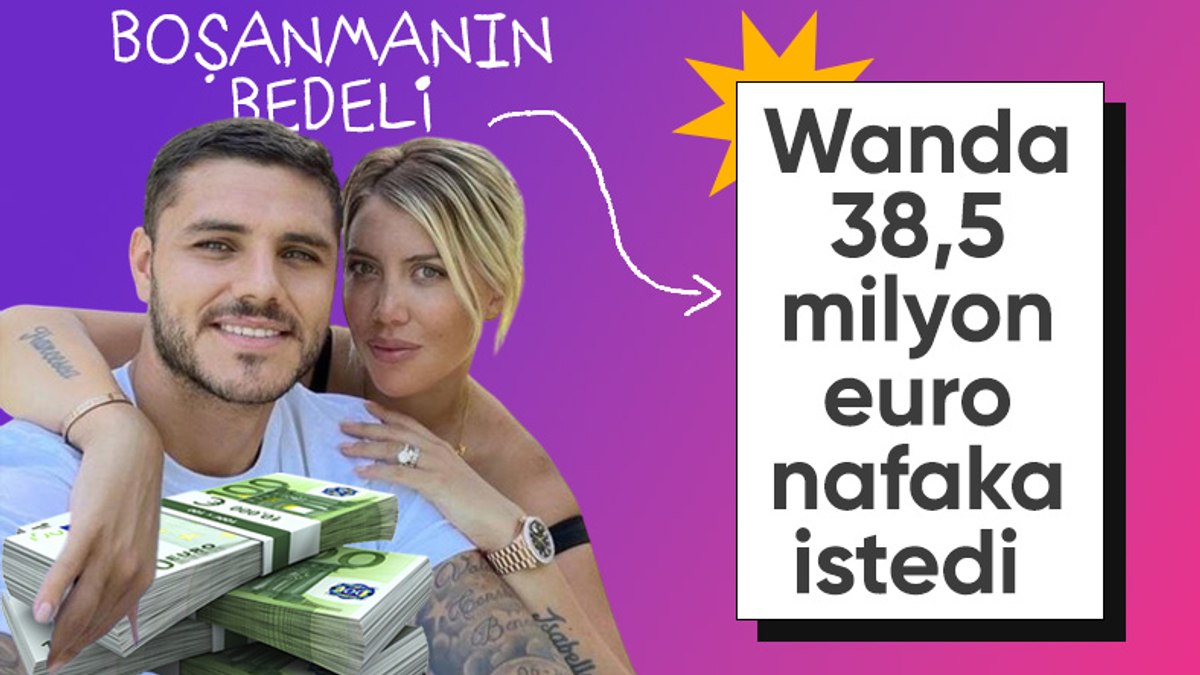 Wanda Nara, Mauro Icardi’den servet istedi