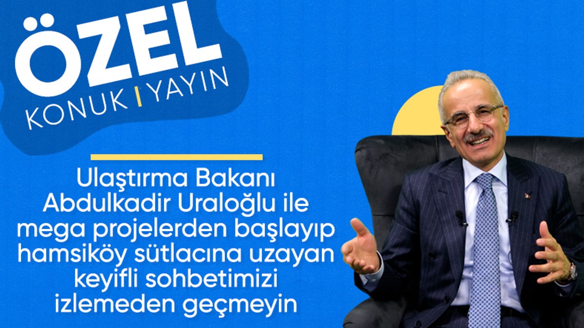 Ulaştırma ve Altyapı Bakanı Abdulkadir Uraloğlu’ndan Ensonhaber’e özel açıklamalar