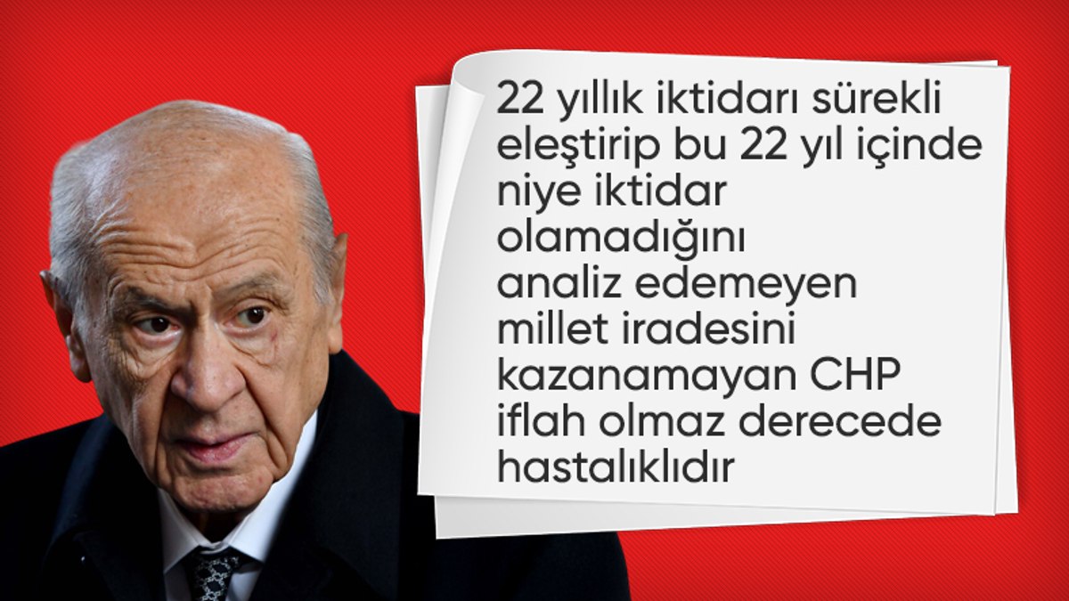 Hep dedim, yine diyorum; bu CHP’den bir halt olmaz