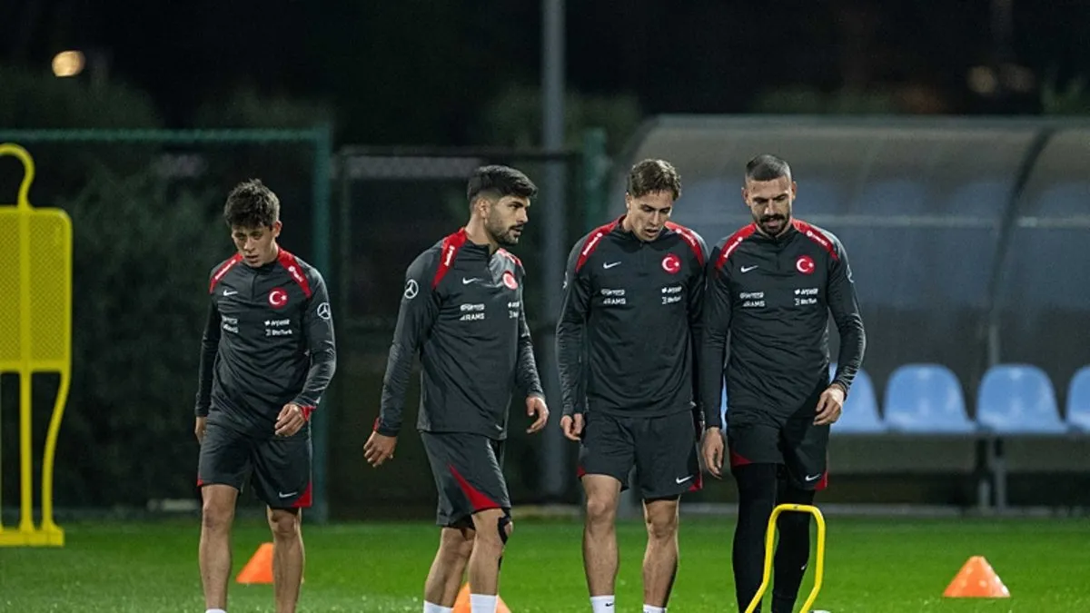 A Milli Futbol Takımı’nda Galler hazırlıkları başladı