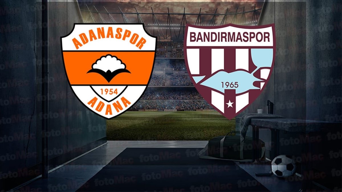 Adanaspor – Bandırmaspor maçı ne zaman? Saat kaçta, hangi kanalda canlı yayınlanacak? | Trendyol 1. Lig – Son dakika TFF 1.Lig haberleri