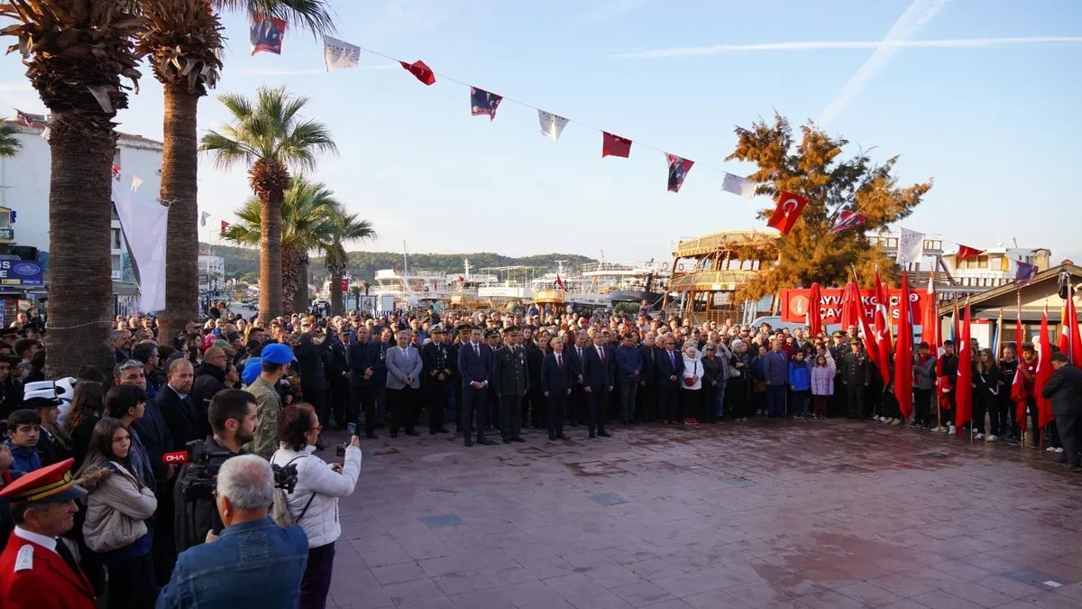 Ayvalık’ta Atatürk hüzünle anıldı – Balıkesir Haberleri