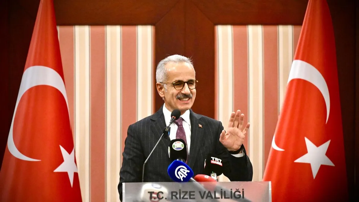 Bakan Uraloğlu’ndan Rizelilere müjde! – Son Dakika Haberler