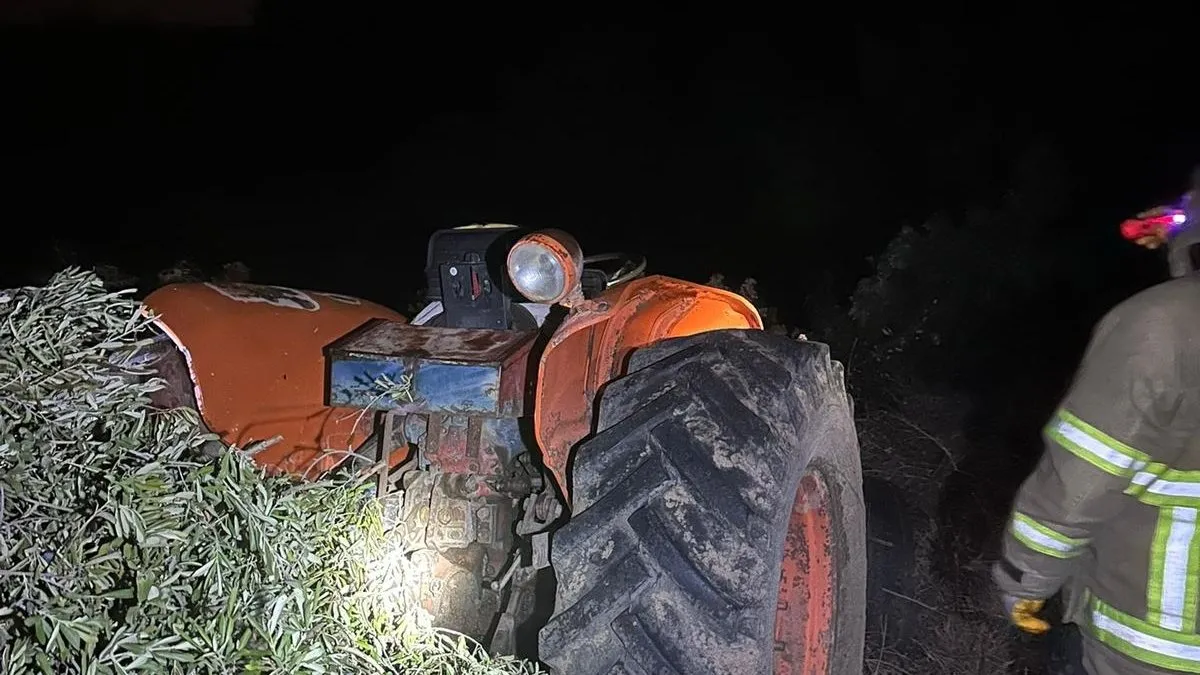 Bandırma’da traktör kazasında 1 kişi hayatını kaybetti #balikesir