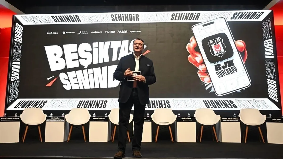 Beşiktaş yeni uygulaması BJK SuperApp projesini tanıttı!