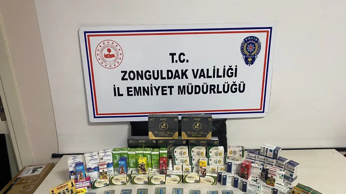 Cinsel içerikli ilaç satmaya çalışan 1 kişi yakalandı