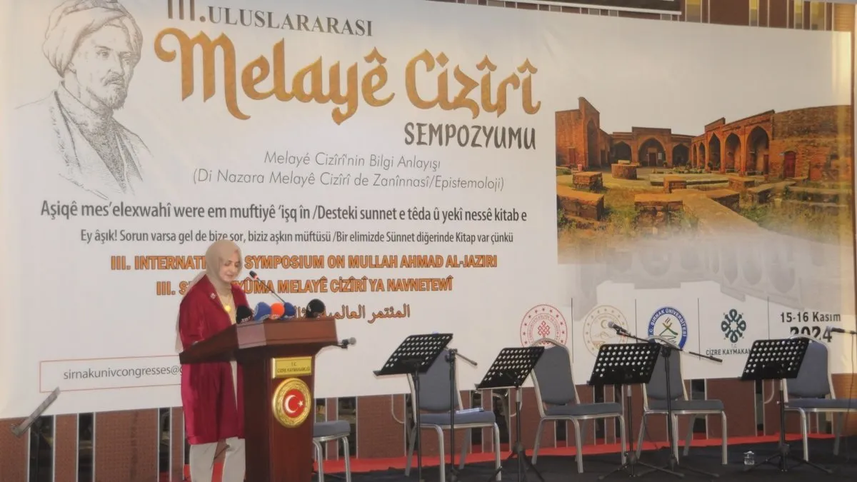 Cizre’de III. Uluslararası Melayê Cizîrî Sempozyumu başladı