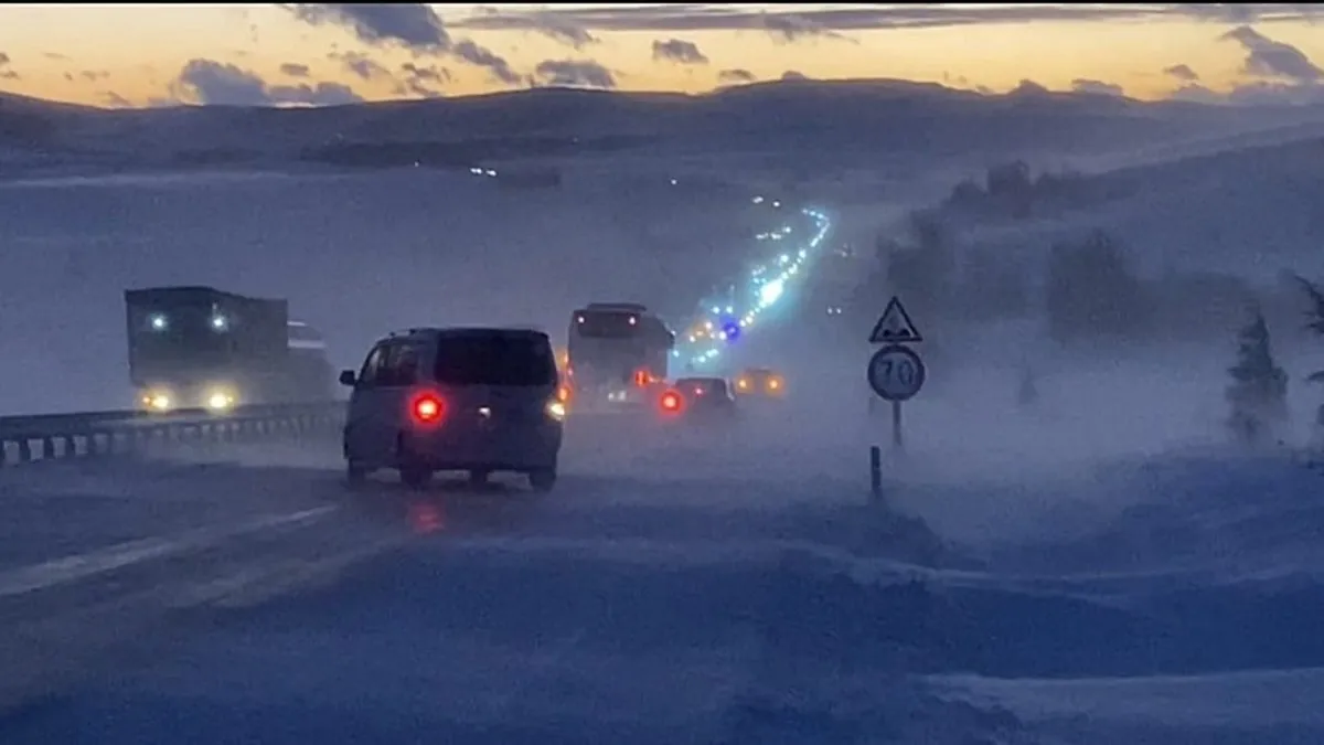 Çorum’da zincirleme trafik kazası: 1 kişi öldü