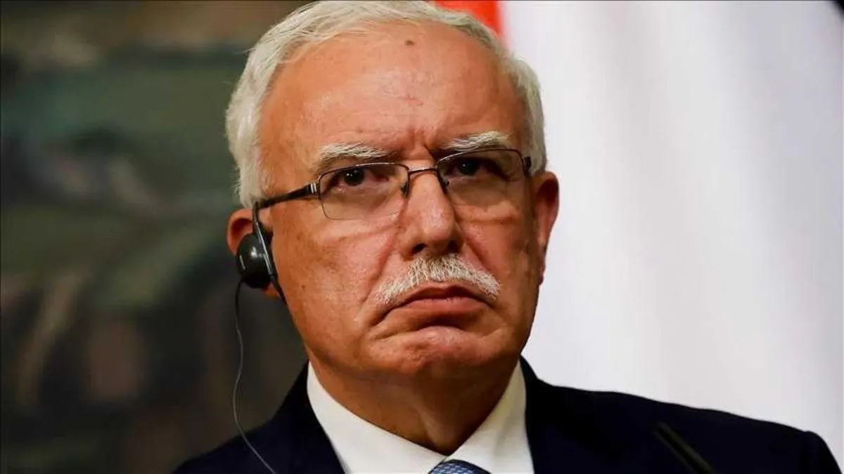 Filistin Dışişleri Bakanı Riyad Maliki: Netanyahu savaş suçlusu olarak damgalandı