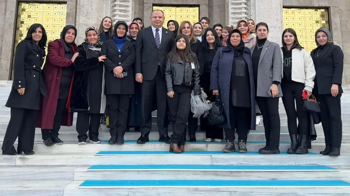 Gazi Meclis’te Kırıkkale’nin güçlü kadınları: Halil Öztürk’ten samimi karşılama