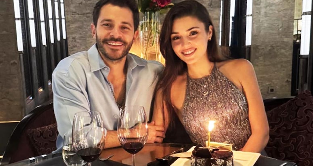 Hakan Sabancı’dan Hande Erçel’e romantik kutlama