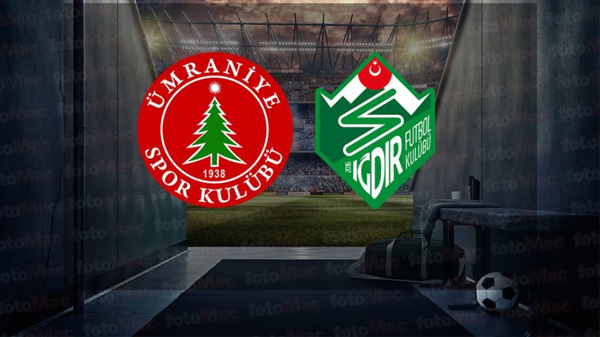 Ümraniyespor – Iğdır FK maçı ne zaman? Saat kaçta, hangi kanalda canlı yayınlanacak? | Trendyol 1. Lig – Son dakika TFF 1.Lig haberleri