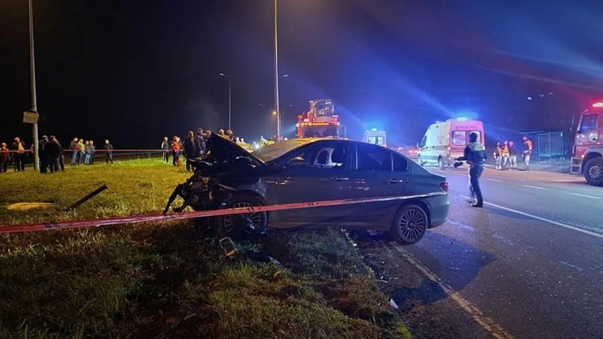 Sakarya'da feci kaza: Karı koca hayatını kaybetti