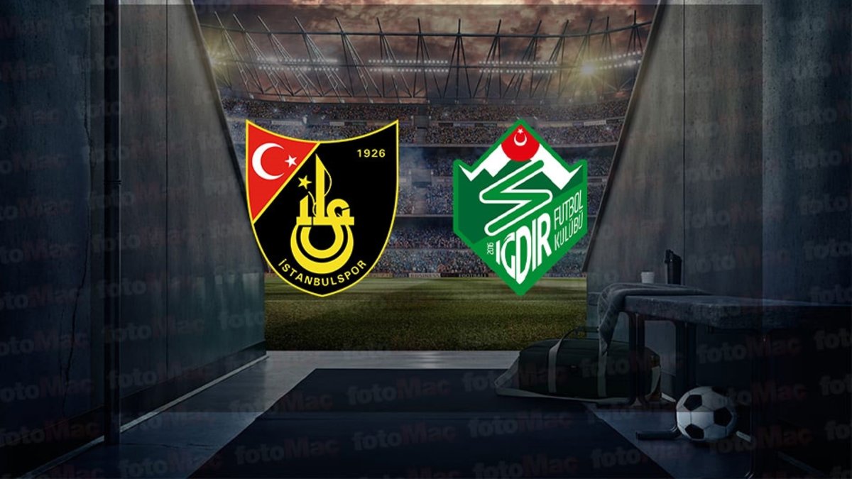 İstanbulspor – Iğdır FK maçı ne zaman? Saat kaçta, hangi kanalda canlı yayınlanacak? | Trendyol 1. Lig – Son dakika TFF 1.Lig haberleri