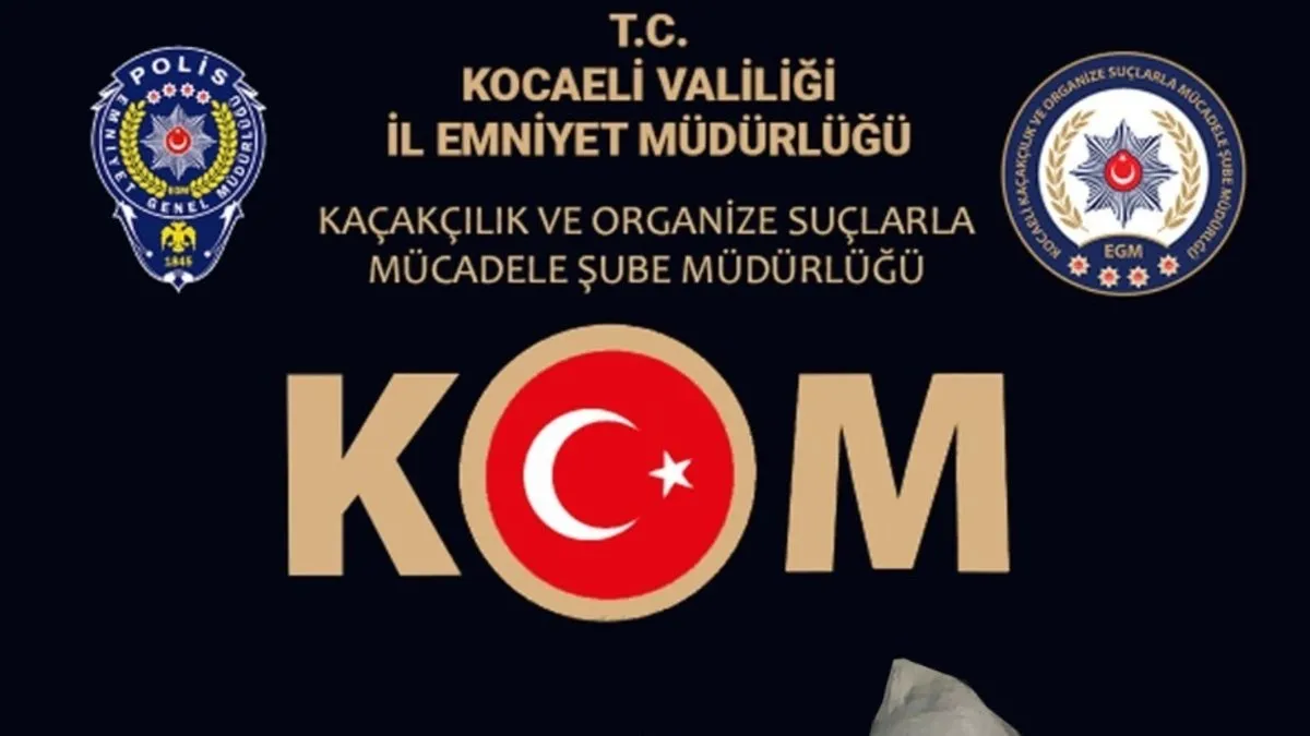 İzmit’te 5 Ton kıyılmış tütün ele geçirildi