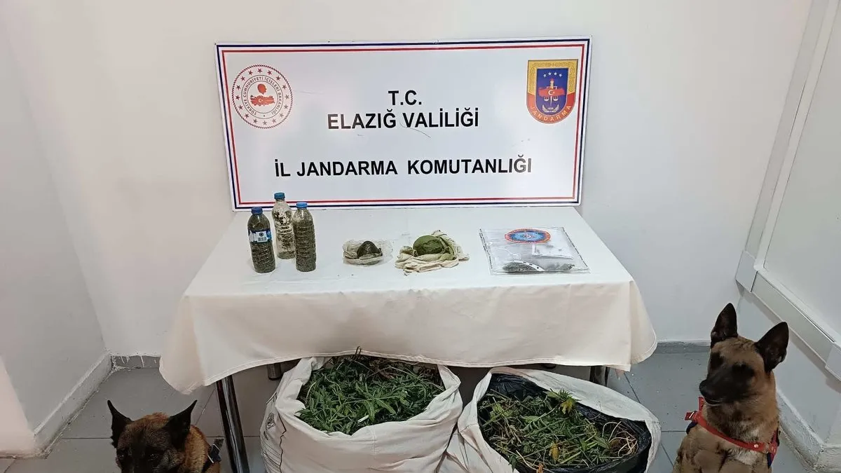 Jandarmadan uyuşturucu operasyonu: 11 kilo 200 gram uyuşturucu ele geçirildi