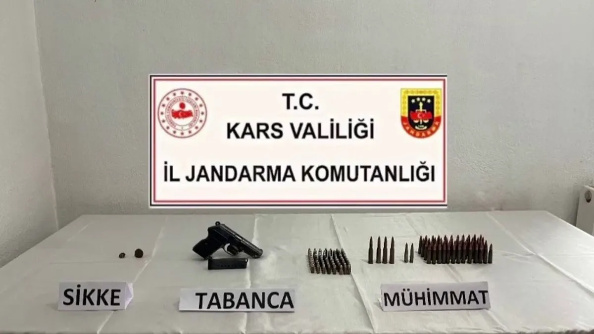 Kars’ta tarihi eser operasyonu: 2 şüpheli yakalandı