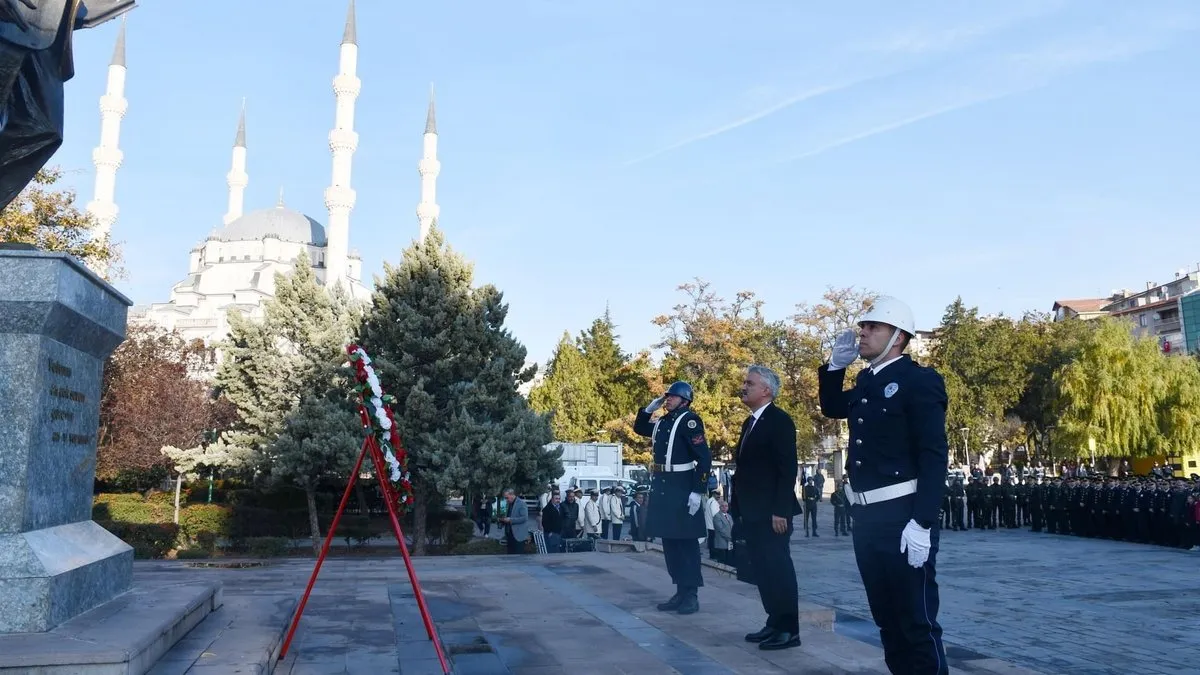 Kırıkkale’de Atatürk’ü anma töreni düzenlendi