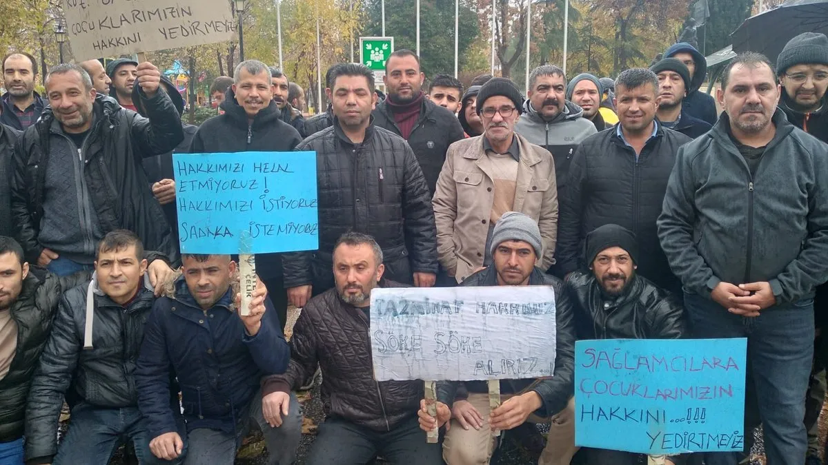 Kış günü işsiz kaldılar – Gaziantep Haberleri