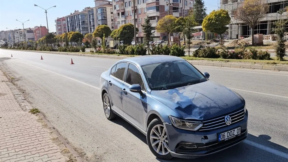 Konya'da kahreden kaza: Otomobilin çarptığı yaya öldü… #ankara