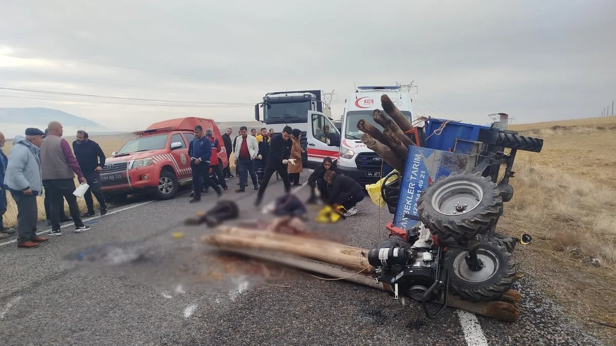 Malatya’da iki ayrı trafik kazasında 6 kişi yaralandı