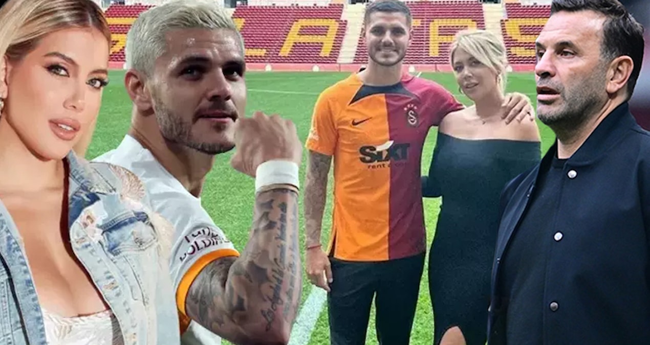 Mauro Icardi ve Wanda Nara ayrılığına Okan Buruk’tan yorum