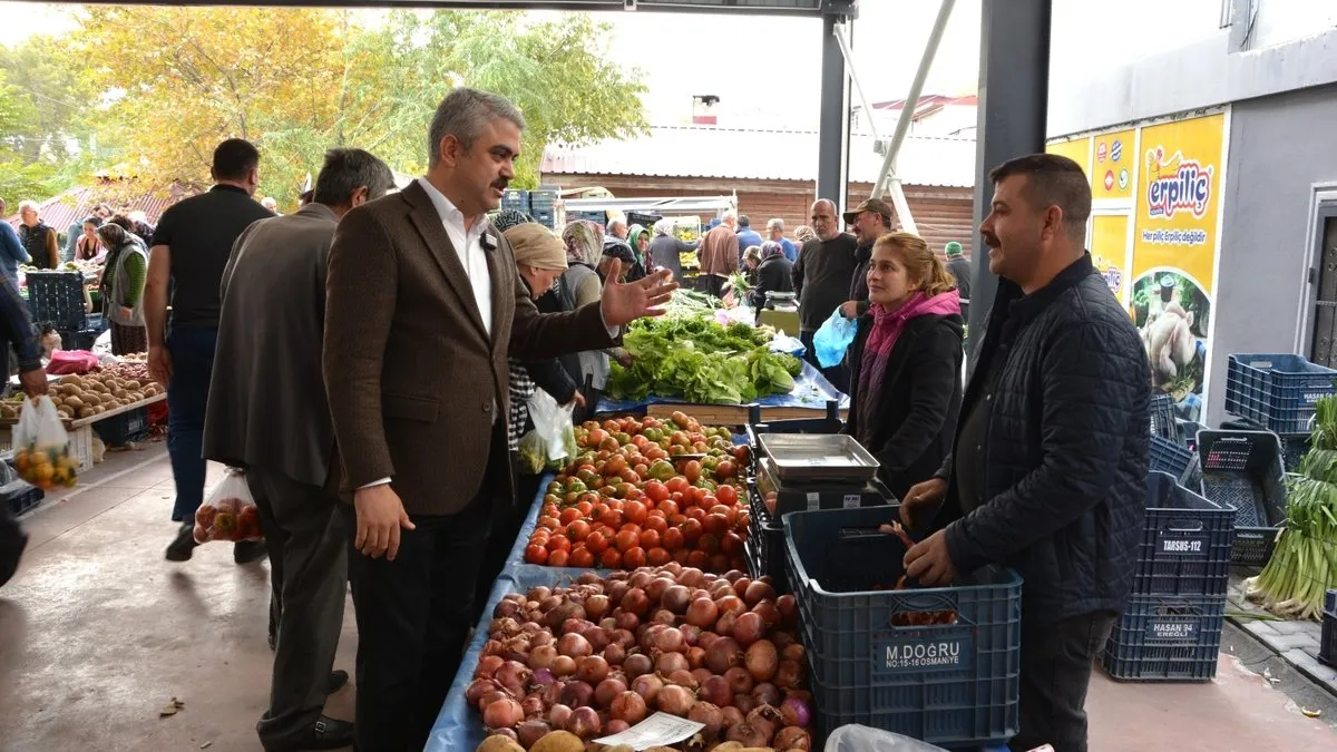 Pozantı’nın ilk kapalı semt pazarı hizmete girdi