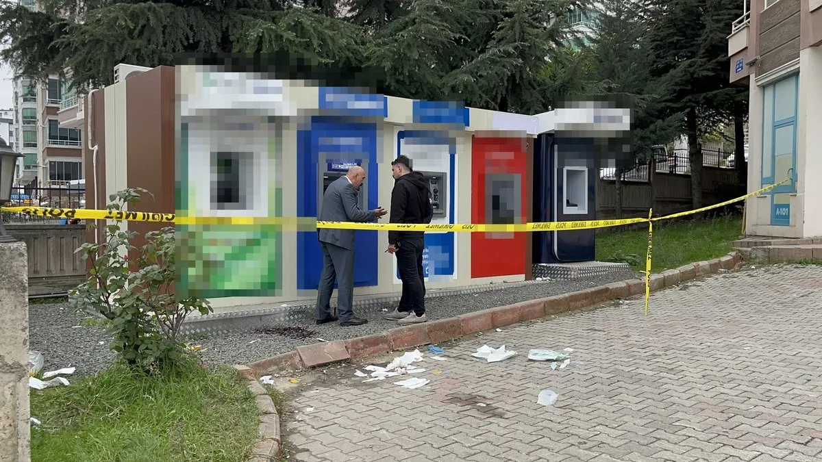 Samsun’da şok olay: ATM’de işlem yaparken tabancayla vuruldu!