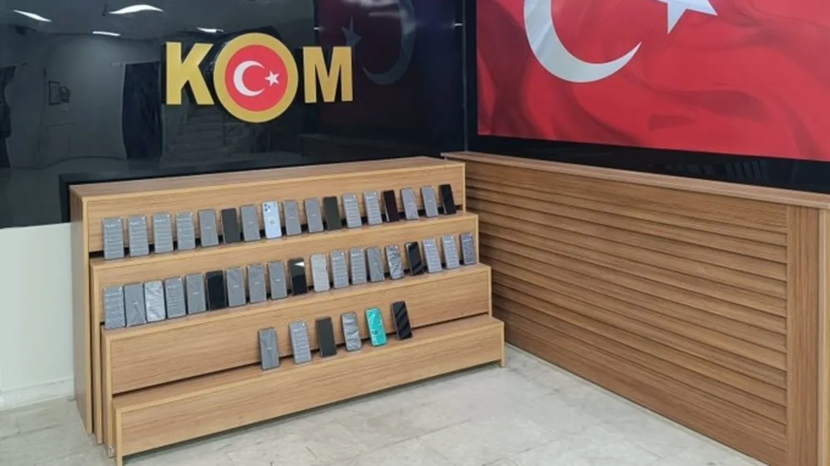 Şanlıurfa’da kaçak telefon operasyonu – Şanlıurfa Haberleri