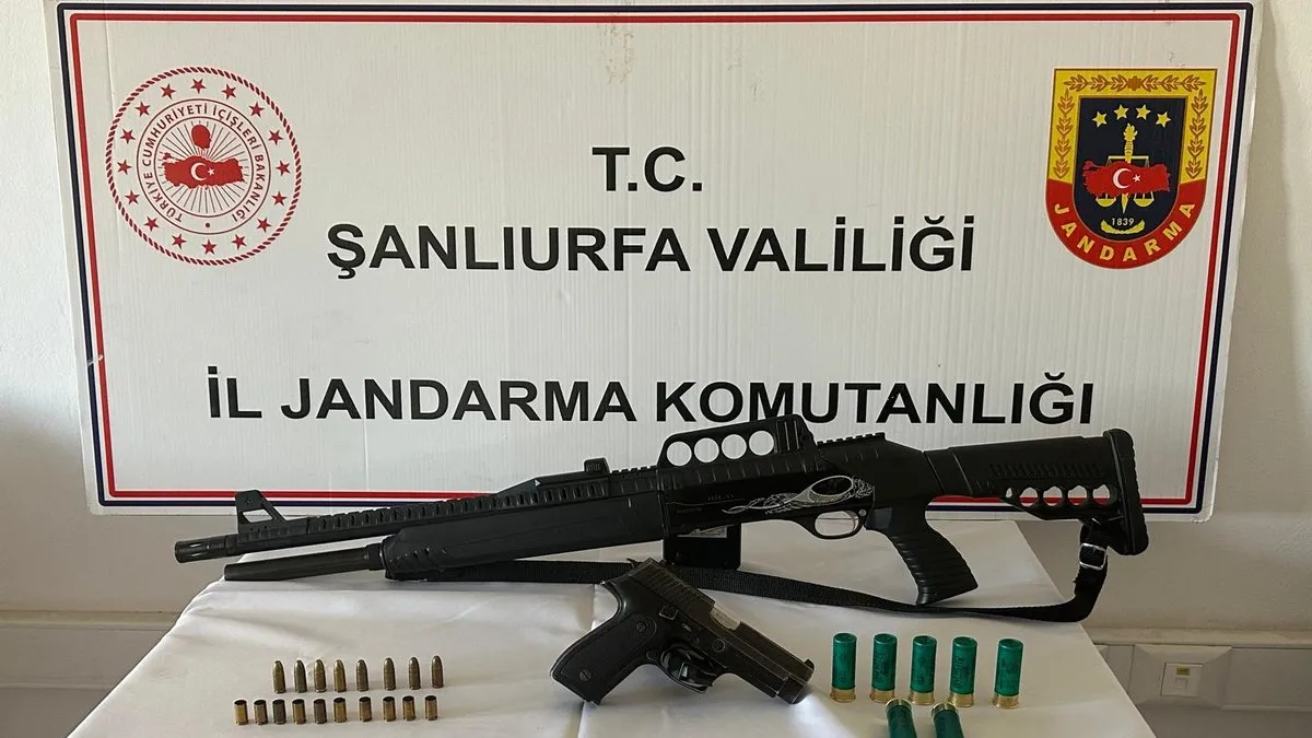 Şanlıurfa‘da silah operasyonu: 8 kişi gözaltına alındı