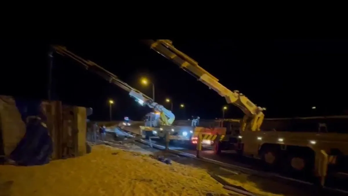 Şanlıurfa’da TIR devrildi: 1 kişi hayatını kaybetti