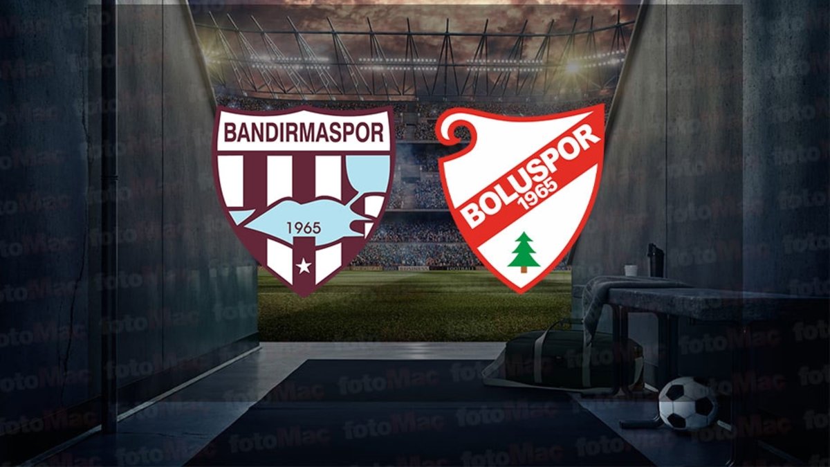 Bandırmaspor – Boluspor maçı ne zaman? Saat kaçta, hangi kanalda canlı yayınlanacak? | Trendyol 1. Lig – Son dakika TFF 1.Lig haberleri