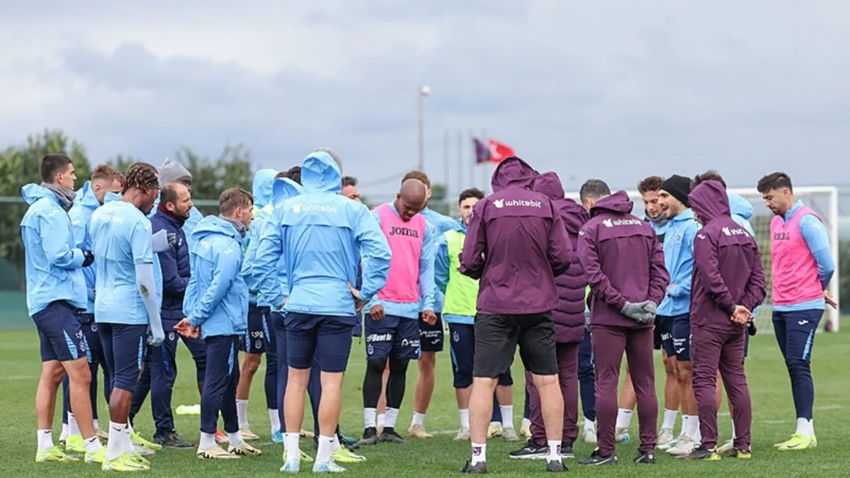 Trabzonspor’da, Savic antrenmanda yer almadıBordo-mavililer, Alanyaspor maçı hazırlıklarını sürdürdü