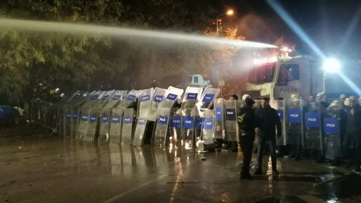 Tunceli’de, protesto gösterisine katılan 8 kişi gözaltına alındı