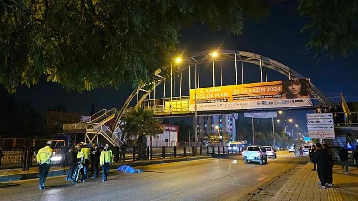 Üst geçidi kullanmadı, hayatını kaybetti